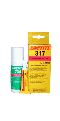 LOCTITE KIT COLLE VERRE METAL  317-734 loctite loctite