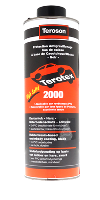 TEROTEX 2000 REVETEMENT DESSOUS DE CAISSE NOIR loctite loctite